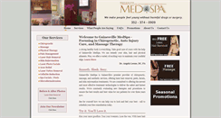 Desktop Screenshot of gainesvillemedspa.com
